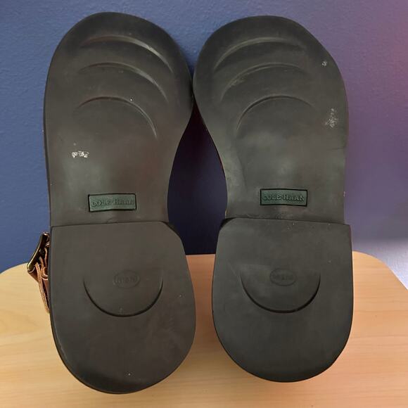 Cole Haan Men's Fisherman Brown Leather Slip-On Buckle Sandal Size 8.5 D 18190 - Picture 6 of 11